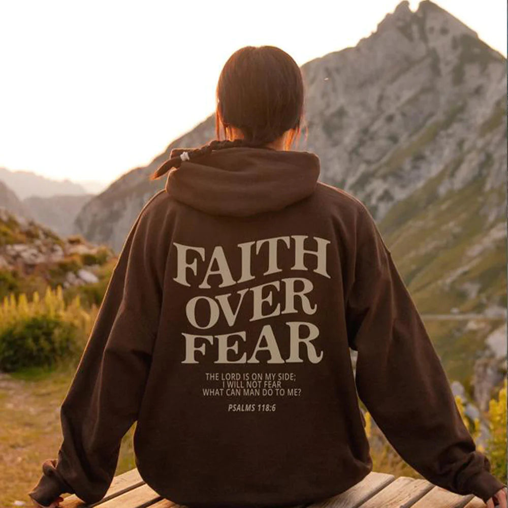 Faith Over Fear Hoodie